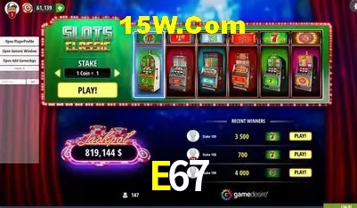 Provedores de Jogos E67